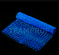 Plex Net, гибкая сетка ПВХ декоративная, синяя